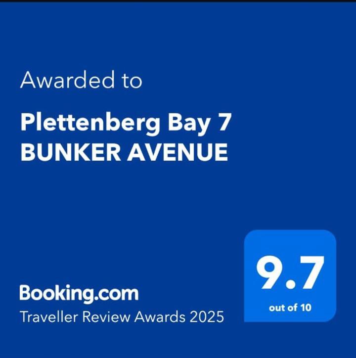 Plettenberg Bay 7 Bunker Avenue Extérieur photo